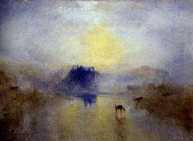 Joseph Mallord William Turner Norham Castle, Sunrise China oil painting art